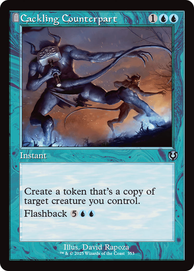 Cackling Counterpart (Retro Frame) [Innistrad Remastered] | Magic Magpie