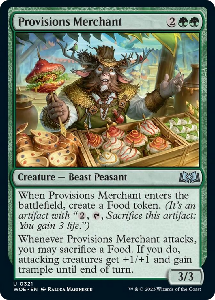 Provisions Merchant [Wilds of Eldraine] | Magic Magpie