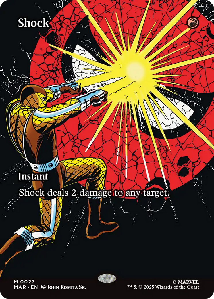 Shock (Borderless) [Marvel's Spider-Man: Eternal-Legal] | Magic Magpie