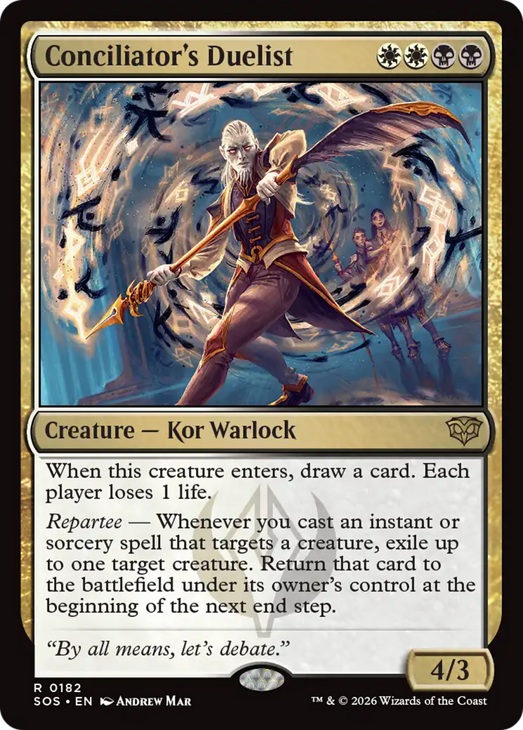 Conciliator's Duelist [Secrets of Strixhaven] | Magic Magpie