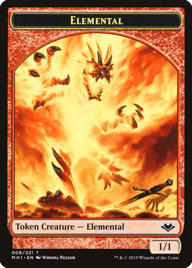 Elemental Token (008/021) [Modern Horizons Tokens] | Magic Magpie