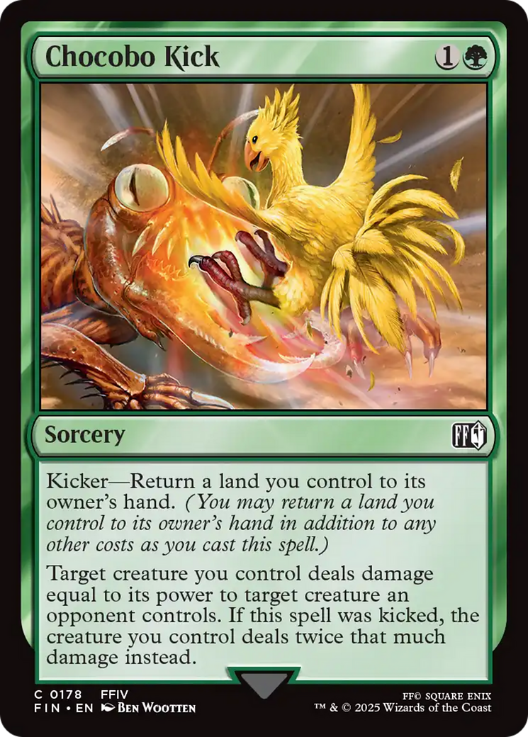 Chocobo Kick [FINAL FANTASY] | Magic Magpie