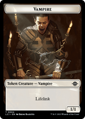 Vampire // Spirit Double-Sided Token [The Lost Caverns of Ixalan Tokens] | Magic Magpie