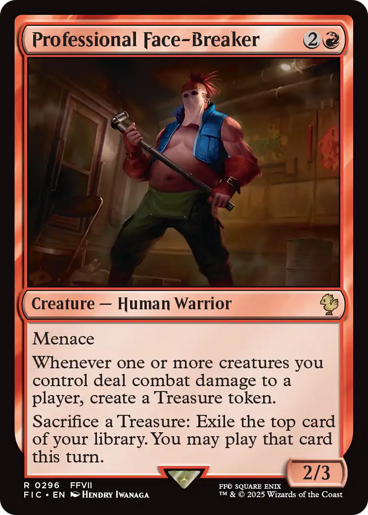 Professional Face-Breaker [FINAL FANTASY Commander] | Magic Magpie