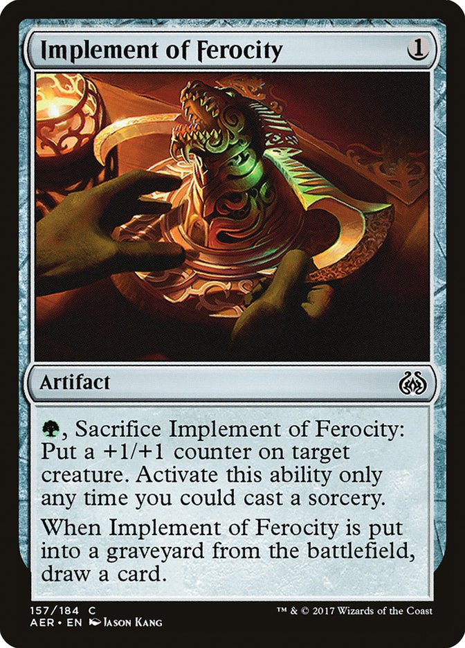 Implement of Ferocity [Aether Revolt] | Magic Magpie