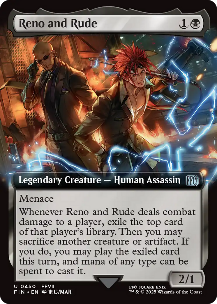 Reno and Rude (Extended Art) [FINAL FANTASY] | Magic Magpie