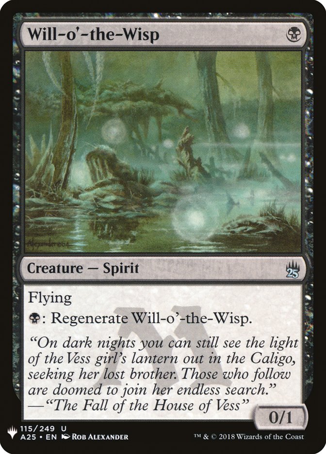 Will-o'-the-Wisp [Mystery Booster] | Magic Magpie