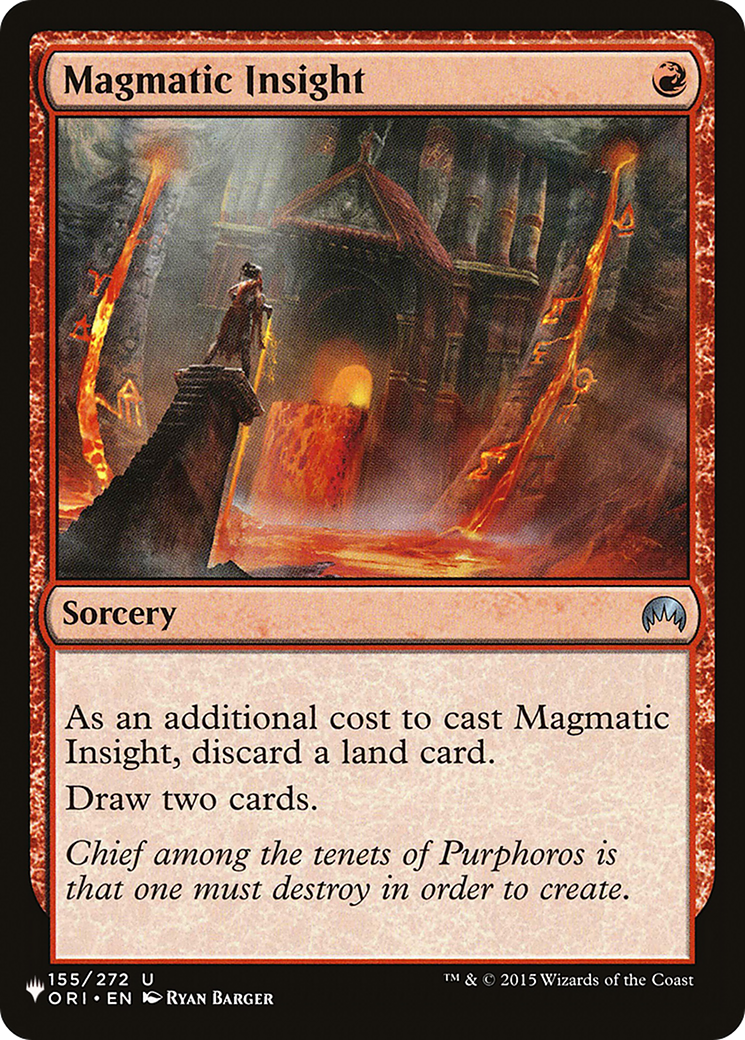 Magmatic Insight [The List Reprints] | Magic Magpie