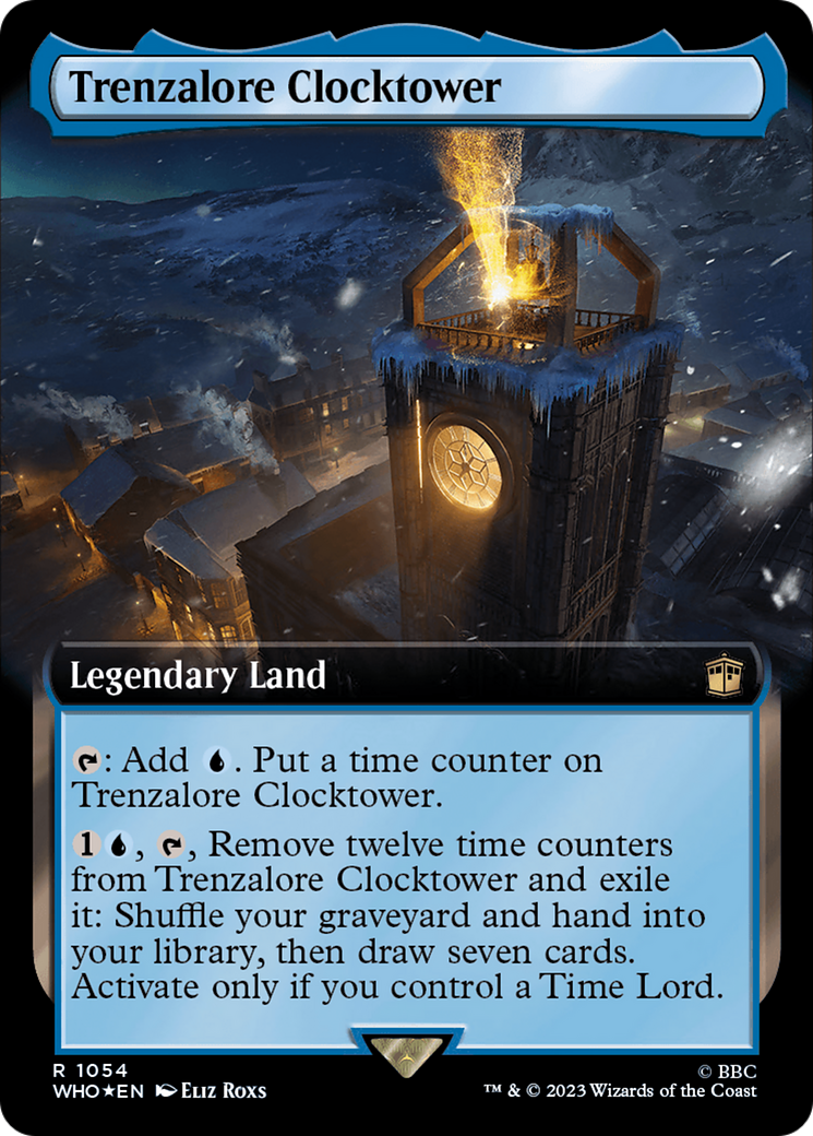 Trenzalore Clocktower (Extended Art) (Surge Foil) [Doctor Who] | Magic Magpie