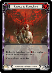 Reduce to Runechant (Red) [LGS015-P] (Promo)  1st Edition Normal | Magic Magpie