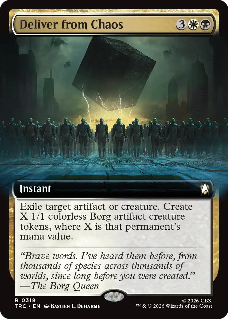 Deliver from Chaos (Extended Art) [Star Trek Commander] | Magic Magpie