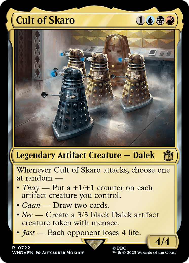 Cult of Skaro (Surge Foil) [Doctor Who] | Magic Magpie