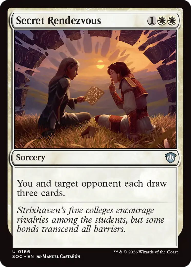 Secret Rendezvous [Secrets of Strixhaven Commander] | Magic Magpie