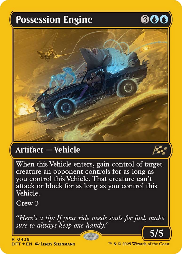 Possession Engine (First-Place Foil) [Aetherdrift] | Magic Magpie