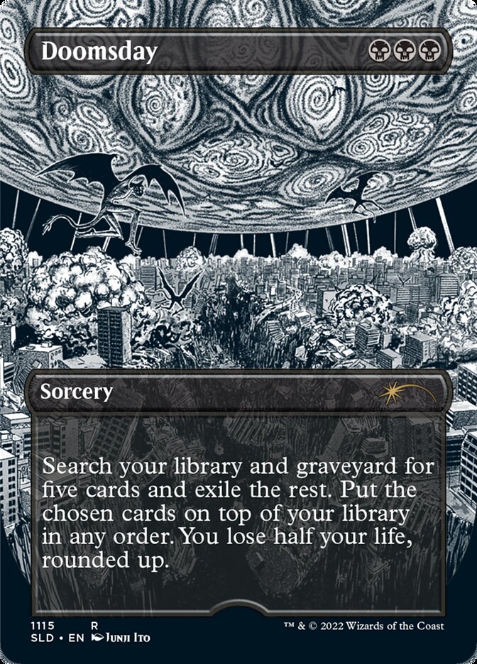 Doomsday (Borderless Etched Foil) [Secret Lair Drop Series] | Magic Magpie