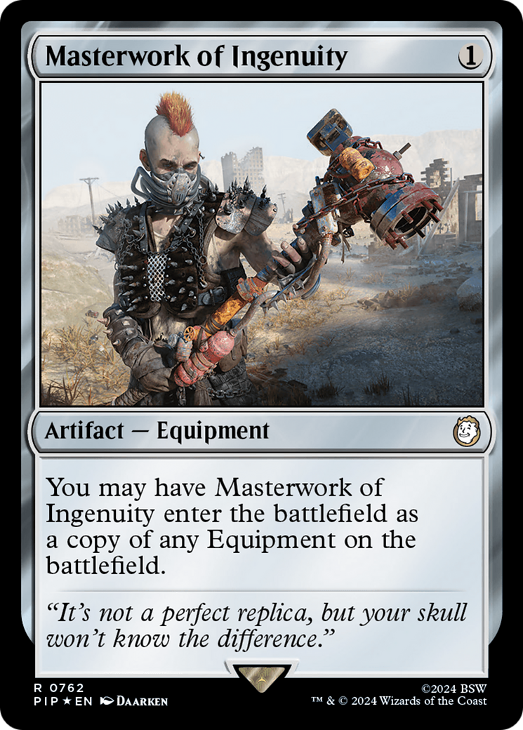 Masterwork of Ingenuity (Surge Foil) [Fallout] | Magic Magpie