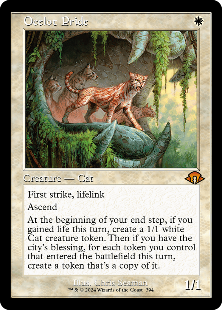 Ocelot Pride (Retro) [Modern Horizons 3] | Magic Magpie