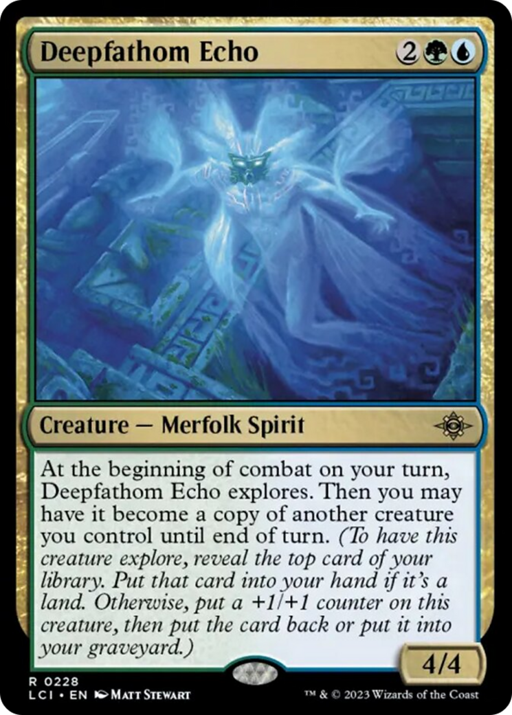 Deepfathom Echo [The Lost Caverns of Ixalan] | Magic Magpie