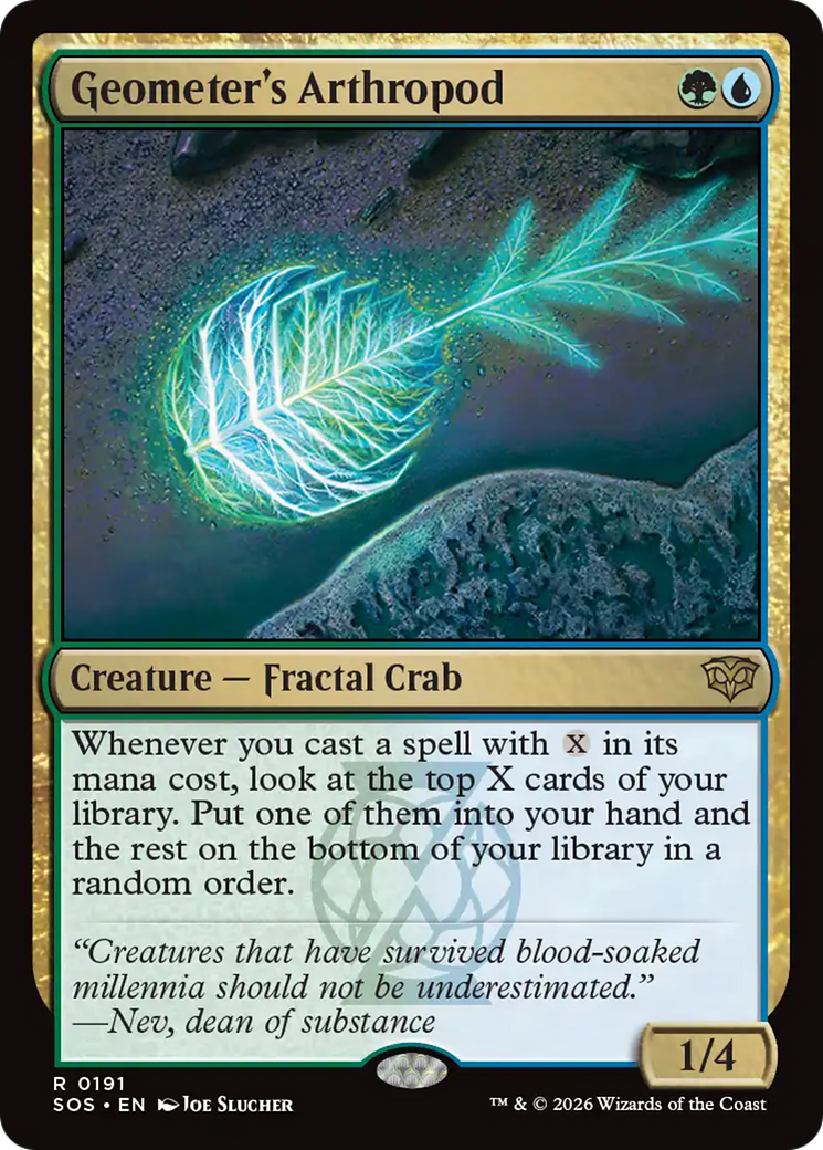 Geometer's Arthropod [Secrets of Strixhaven] | Magic Magpie