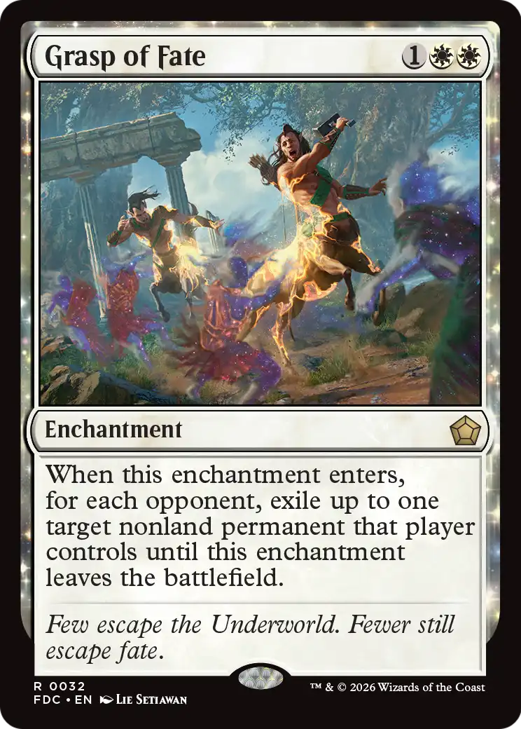 Grasp of Fate [Foundations Commander] | Magic Magpie