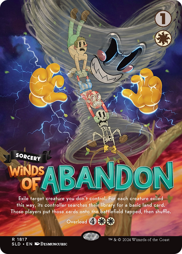Winds of Abandon (Rainbow Foil) [Secret Lair Drop Series] | Magic Magpie