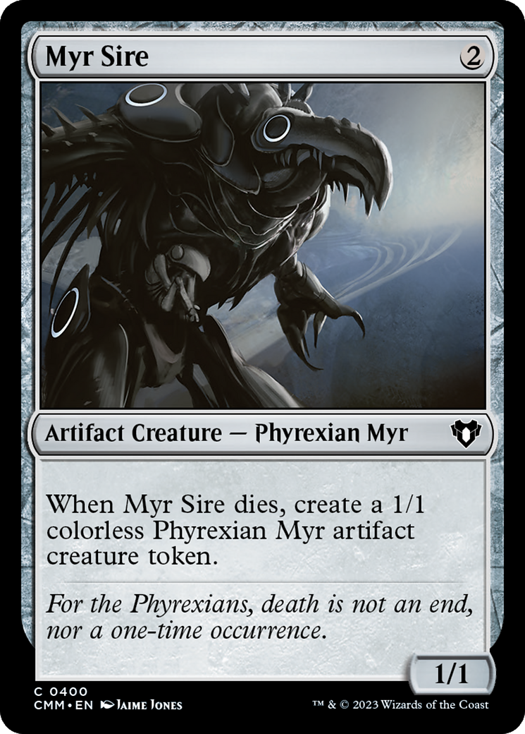 Myr Sire [Commander Masters] | Magic Magpie