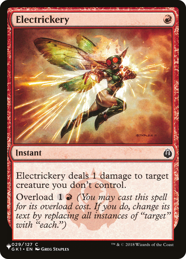 Electrickery [The List Reprints] | Magic Magpie