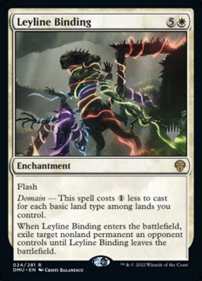 Leyline Binding (Promo Pack) [Dominaria United Promos] | Magic Magpie