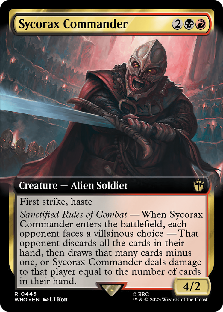 Sycorax Commander (Extended Art) [Doctor Who] | Magic Magpie