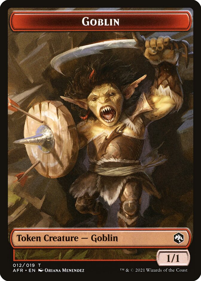 Lost Mine of Phandelver // Goblin Double-Sided Token [Dungeons & Dragons: Adventures in the Forgotten Realms Tokens] | Magic Magpie