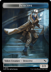 Detective // Imp Double-Sided Token [Murders at Karlov Manor Tokens] | Magic Magpie