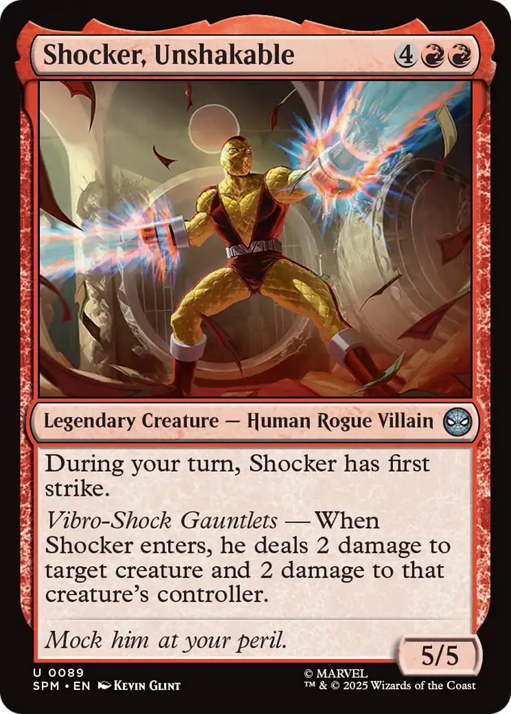 Shocker, Unshakable [Marvel's Spider-Man] | Magic Magpie