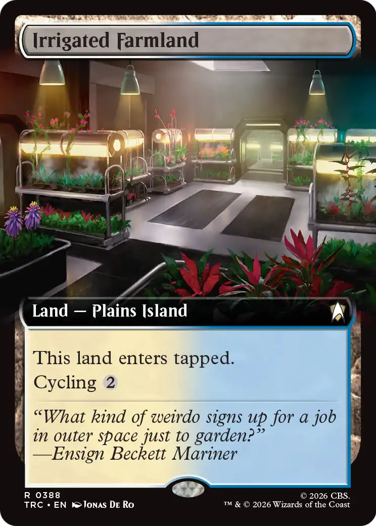 Irrigated Farmland (Extended Art) [Star Trek Commander] | Magic Magpie