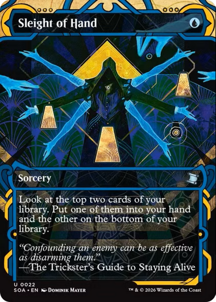 Sleight of Hand [Secrets of Strixhaven: Mystical Archive] | Magic Magpie