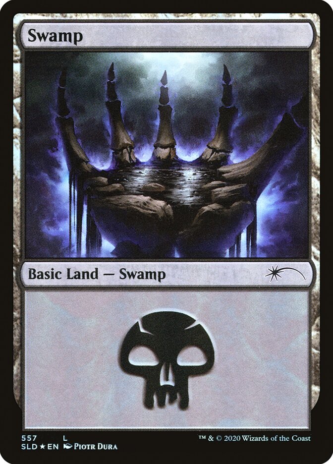 Swamp (Discarding) (557) [Secret Lair Drop Promos] | Magic Magpie