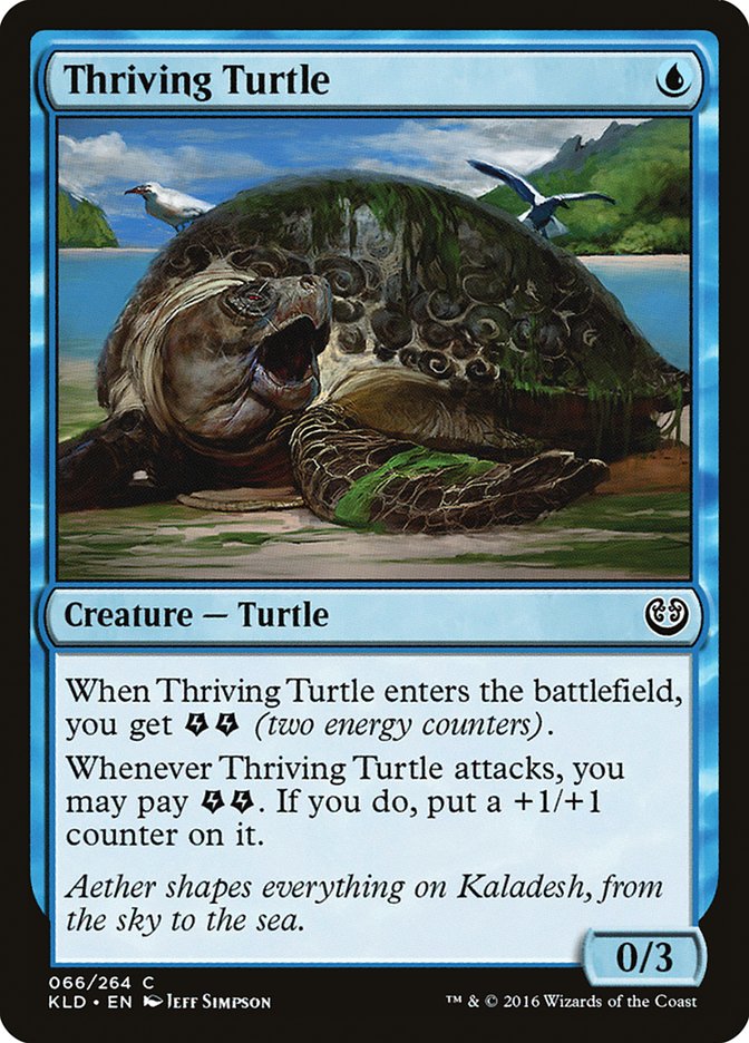 Thriving Turtle [Kaladesh] | Magic Magpie