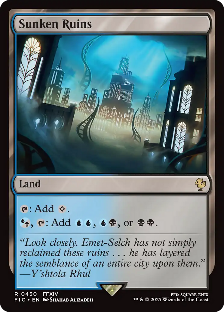 Sunken Ruins [FINAL FANTASY Commander] | Magic Magpie