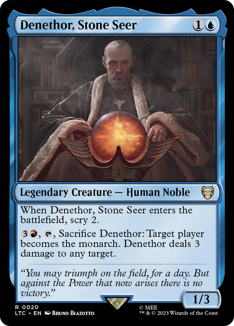 Denethor, Stone Seer [The Lord of the Rings: Tales of Middle-Earth Commander] | Magic Magpie