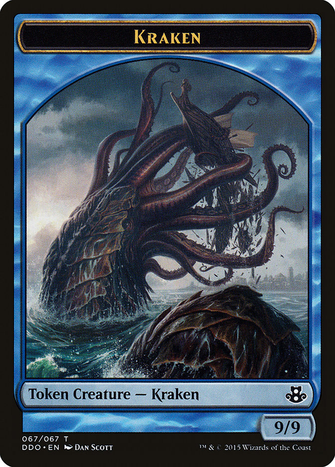 Kraken Token [Duel Decks: Elspeth vs. Kiora] | Magic Magpie