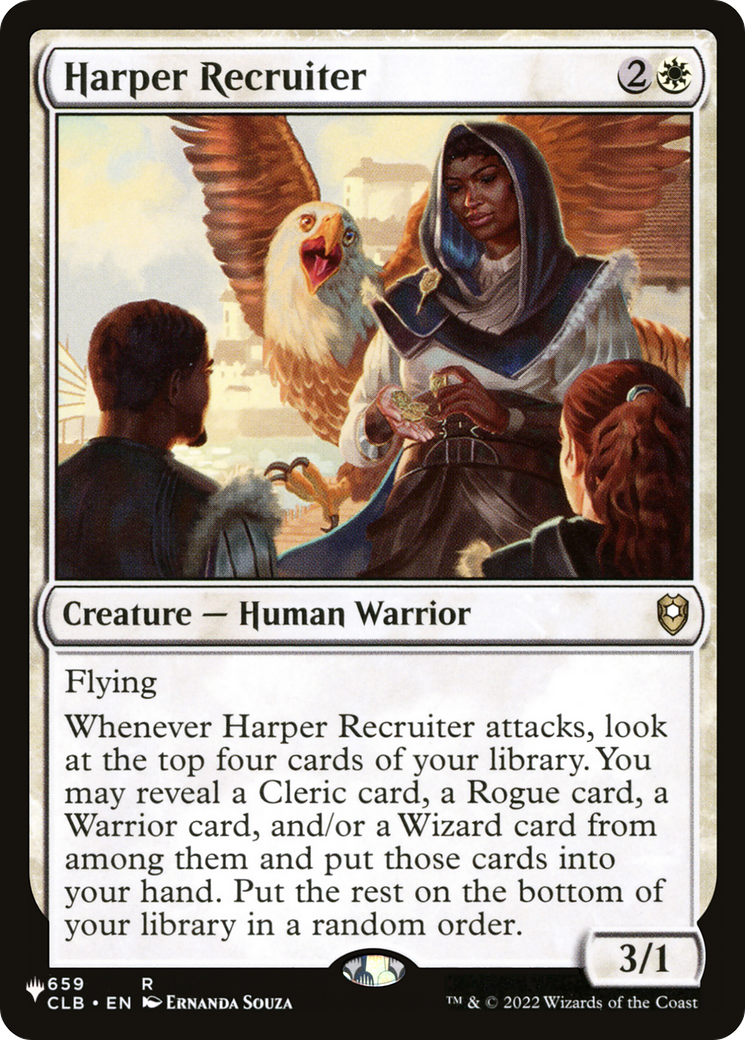 Harper Recruiter (CLB) [The List] | Magic Magpie