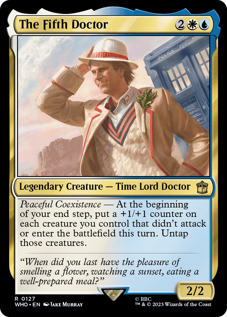 The Fifth Doctor [Doctor Who] | Magic Magpie