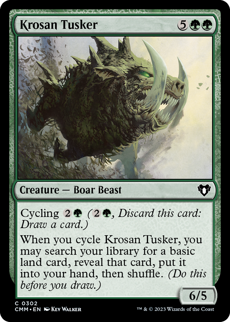 Krosan Tusker [Commander Masters] | Magic Magpie