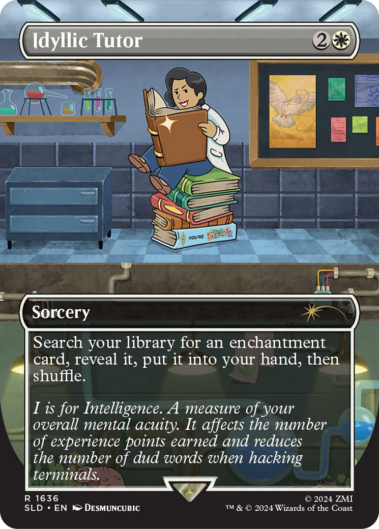 Idyllic Tutor (1636) (Rainbow Foil) [Secret Lair Drop Series] | Magic Magpie