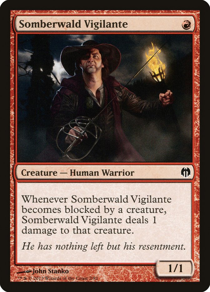 Somberwald Vigilante [Duel Decks: Heroes vs. Monsters] | Magic Magpie