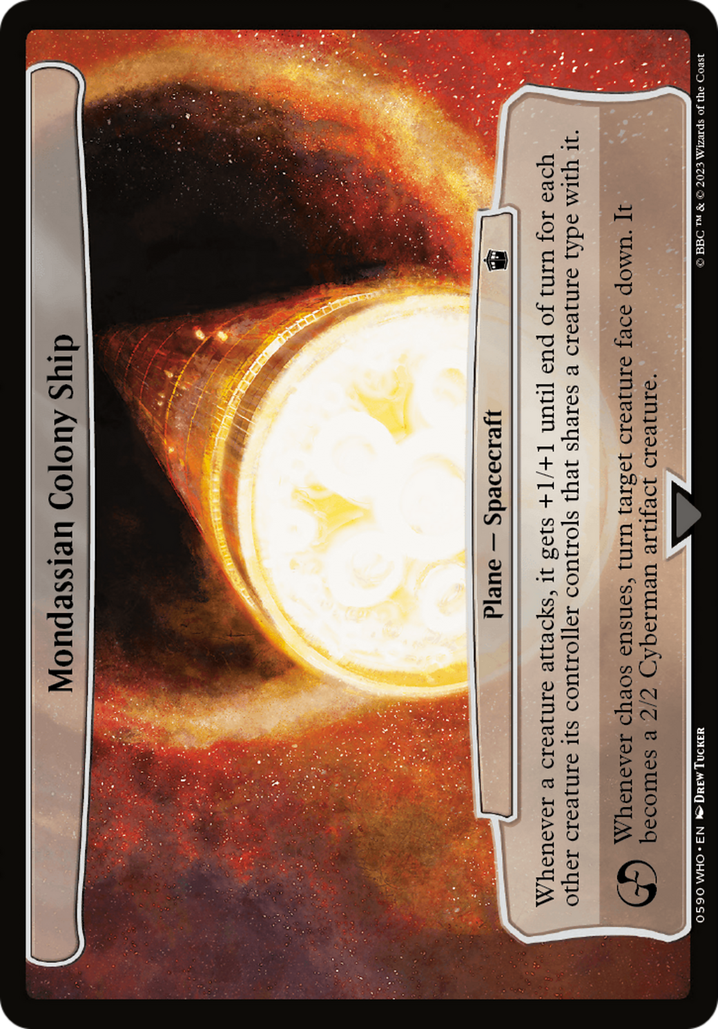 Mondassian Colony Ship [Doctor Who] | Magic Magpie