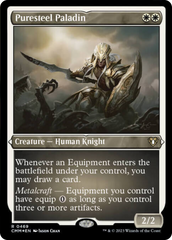 Puresteel Paladin (Foil Etched) [Commander Masters] | Magic Magpie