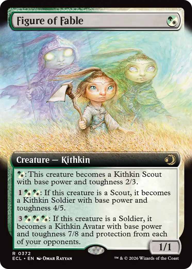 Figure of Fable (Extended Art) [Lorwyn Eclipsed] | Magic Magpie
