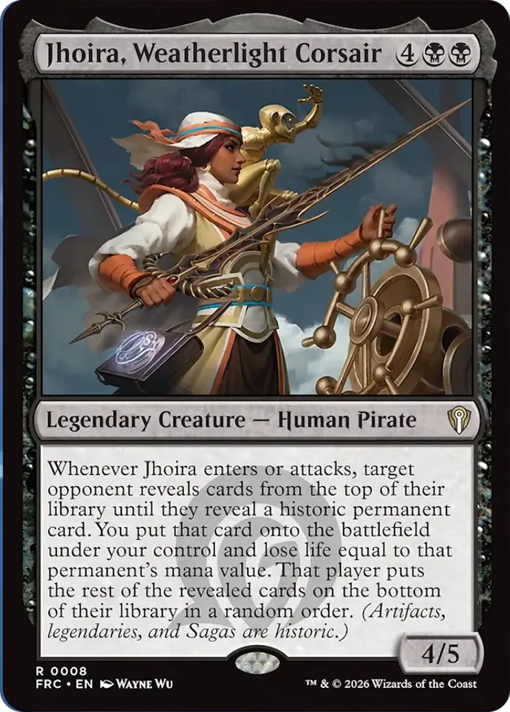Jhoira, Weatherlight Corsair [Reality Fracture Commander] | Magic Magpie