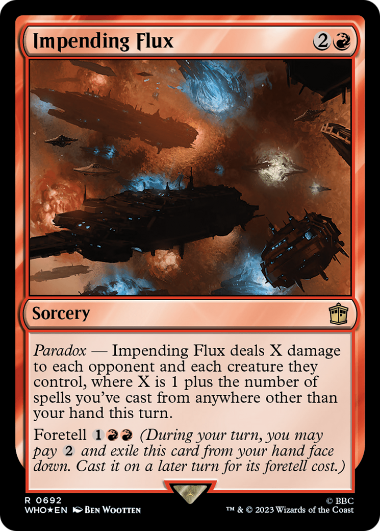 Impending Flux (Surge Foil) [Doctor Who] | Magic Magpie