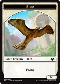 Bird (003) // Squirrel (015) Double-Sided Token [Modern Horizons Tokens] | Magic Magpie
